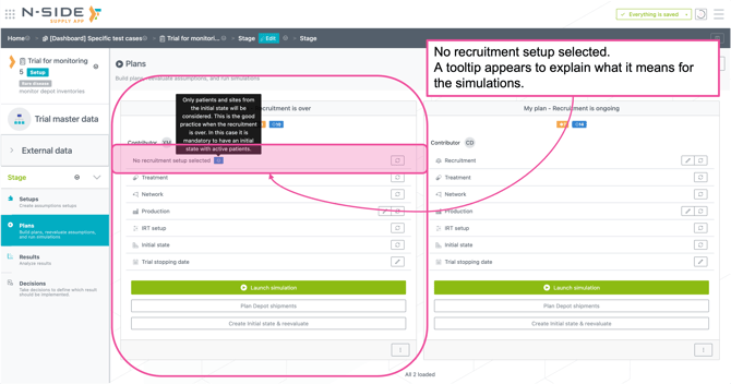 Supply.2026.1 - Plan without recruitment setup