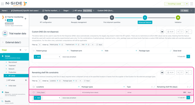 Supply.2026.1 RSL constraint example