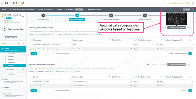 Supply.2026.1 Update short windows